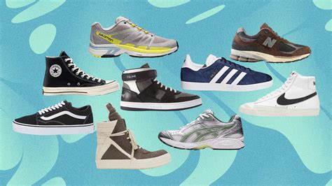 brands of sneakers list